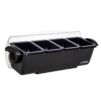 Organizador de aderezos x4 bandejas 1,65L San Jamar
