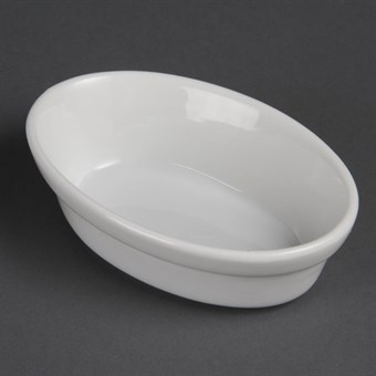 Cuencos ovalados blancos Olympia 145 x 104mm