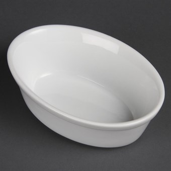 Cuencos ovalados blancos Olympia 161 x 116mm