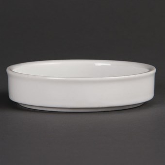 Platos tapas Olympia Mediterranean blancos 102mm