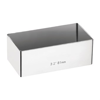 Molde para minipasteles rectangular Matfer