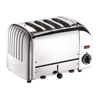 Tostadora para pan 4 ranuras acero inox Dualit
