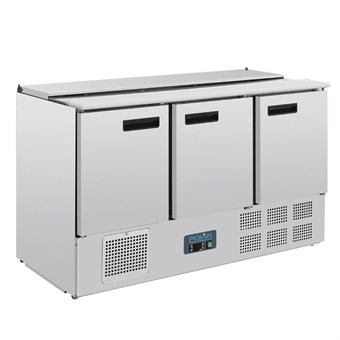 Mostrador de ensaladas refrigerado 368L Polar Serie G