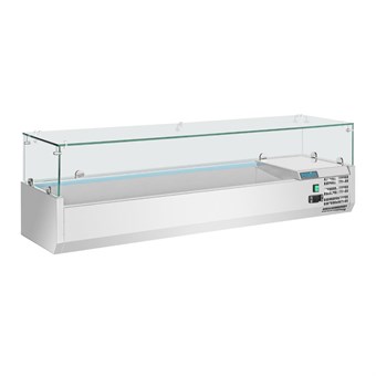 Vitrina refrigerada Polar Serie G 5 x GN 1/3 y 1 x GN 1/2
