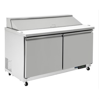 Mostrador de preparación 2 puertas 527L Polar Serie U