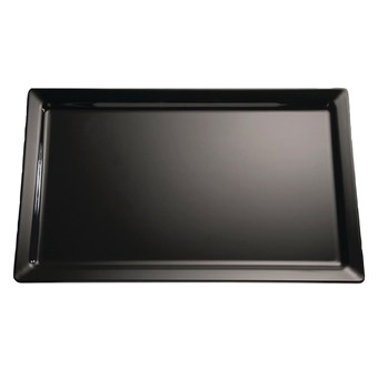 Bandeja de melamina APS Pure GN2/4 negra