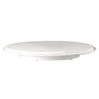 Bandeja de tartas APS Pure melamina blanca