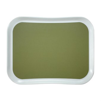Bandeja Cambro Versa Lite Fun de poliester color verde 430mm 