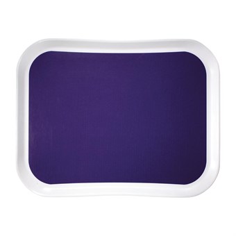 Bandeja Cambro Versa Lite Fun de poliester color morado 430mm