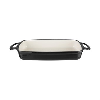 Fuente de hierro rectangular Vogue negra 1,8L