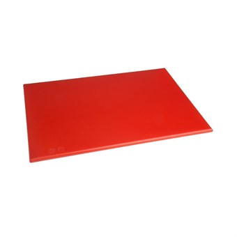 Tabla de cortar Hygiplas de alta densidad roja