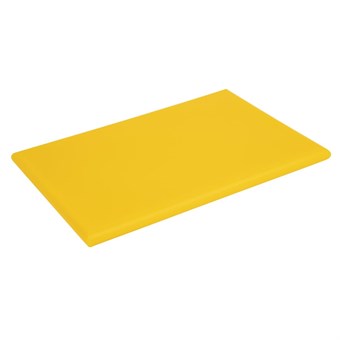 Tabla de cortar extra grande Hygiplas alta densidad amarilla