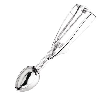 Porcionador ovalado de acero inox Vogue tamaño 30