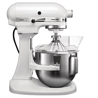 Mezcladora Kitchenaid 5K blanca