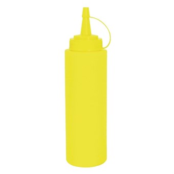 Botella para salsa amarillo 340ml Vogue