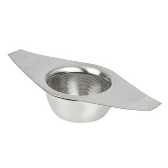 Colador y soporte de té