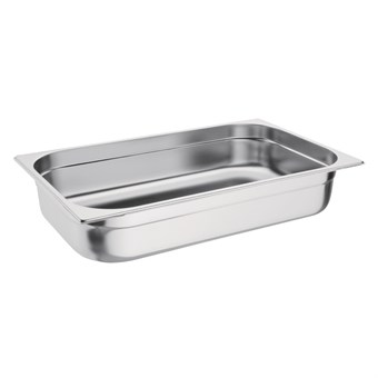Recipiente Gastronorm acero inoxidable tamaño completo 100mm Vogue