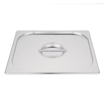 Tapa Vogue acero inoxidable GN2/3