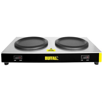 Placa caliente doble para cafetera Buffalo