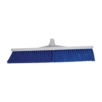 Cepillo de escoba higiénico SYR con cerdas blandas azul