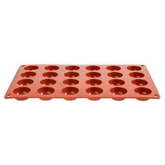 Molde pomponette de silicona x24 Pavoni