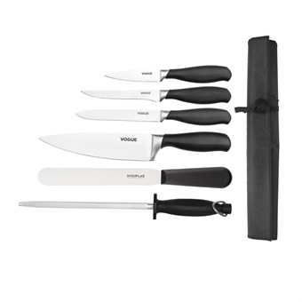 Juego de cuchillos Soft Grip 6 piezas Vogue
