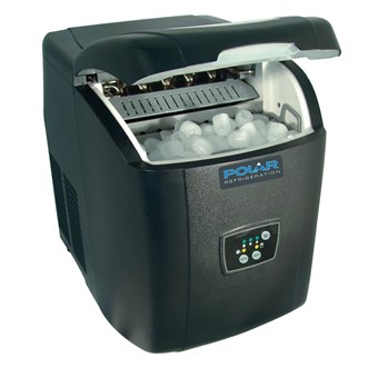 Máquina de hielo sobre mostrador producción 11kg al día Polar Serie C