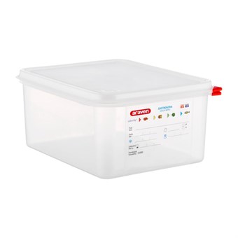 Contenedor Gastronorm GN1/2 para alimentos Araven 10L