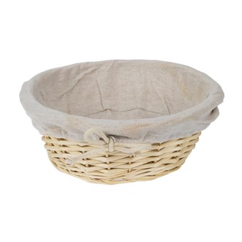 Cesta de mimbre Olympia redonda