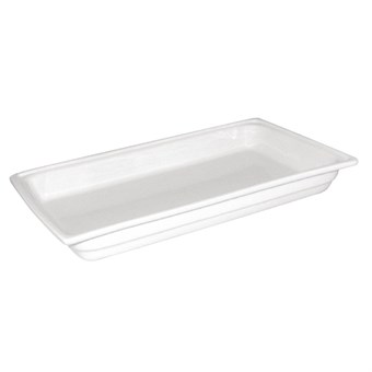 Recipiente Gastronorm tamaño completo blanco 65mm Olympia