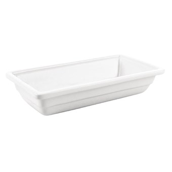 Recipiente Gastronorm tamaño un tercio blanco 65mm Olympia