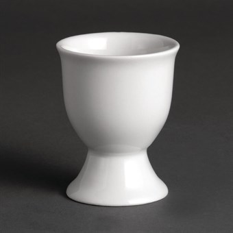 Huevera porcelana blanca Olympia