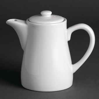 Cafeteras blancas 310ml Olympia