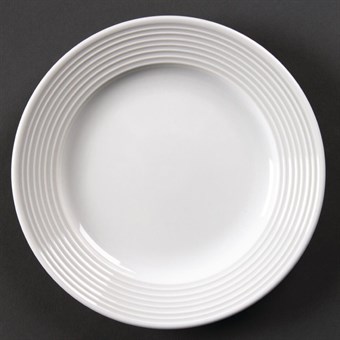 Platos llanos borde ancho Olympia Linear 150mm