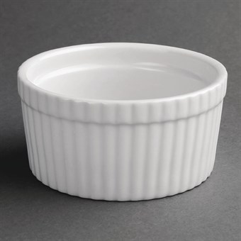 Cuencos soufflé blancos Olympia 105mm