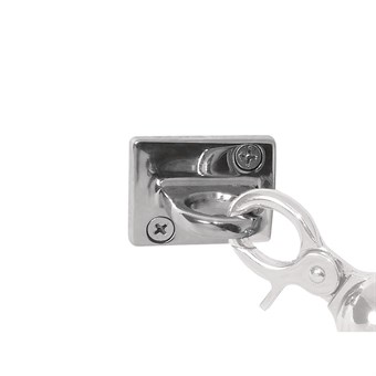 Enganche de pared Bolero cromado