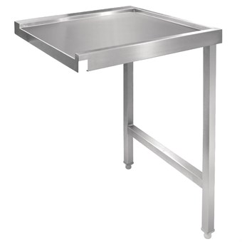 Mesa derecha Vogue lavavajillas cúpula 600mm