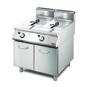 Freidora a gas Gastro M 13+13 litros 70/80 FRG