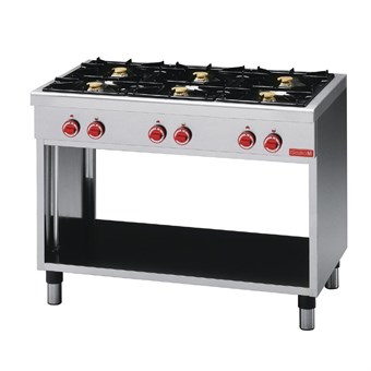 Cocina gas Gastro M 6 quemadores CEG/110