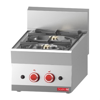 Cocina gas Gastro M 2 quemadores 65/40 PCG