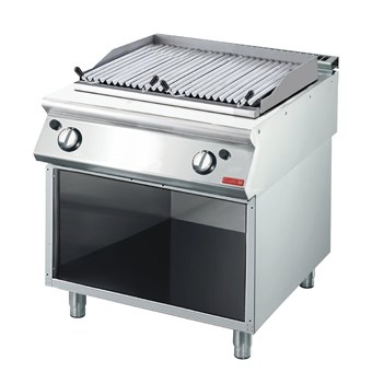 Grill roca volcánica a gas Gastro M 700 70/80 GRL