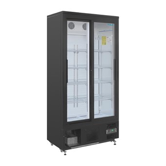 Vitrina Botellera alta con puertas deslizantes Polar Serie G 490L