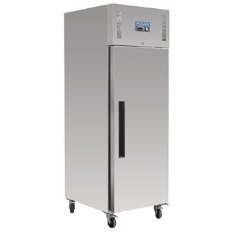 Congelador Polar Serie U una puerta Euronorm acero inoxidable 850Ltr