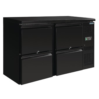 Mostrador Frigorífico con 4 cajones Polar Serie U 349L