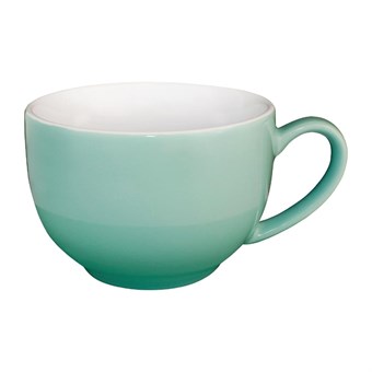 Taza cappuccino Olympia verde 341ml