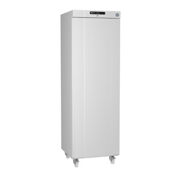 Armario frigorífico Gram una puerta exterior acero lacado blanco K410L