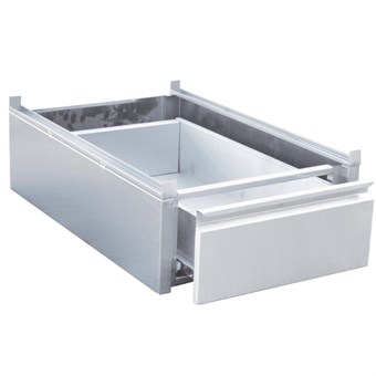 Cajón Gastro M acero inoxidable para mesas de cocina