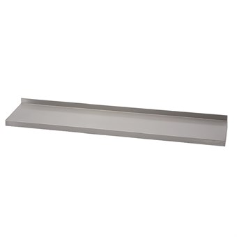 Estante de pared Gastro M acero inoxidable 1000x400mm sin soportes