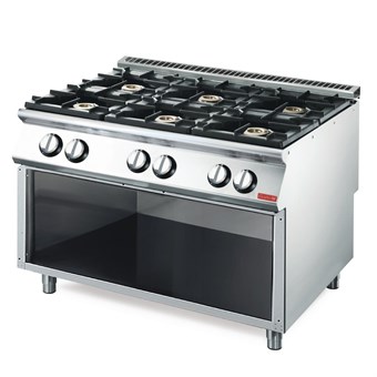 Cocina gas Gastro M 700 6 quemadores GM70/120PCG