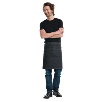 Delantal Chaud Devant denim negro